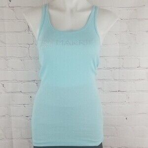 Victoria's Secret blue "just married" tanktop